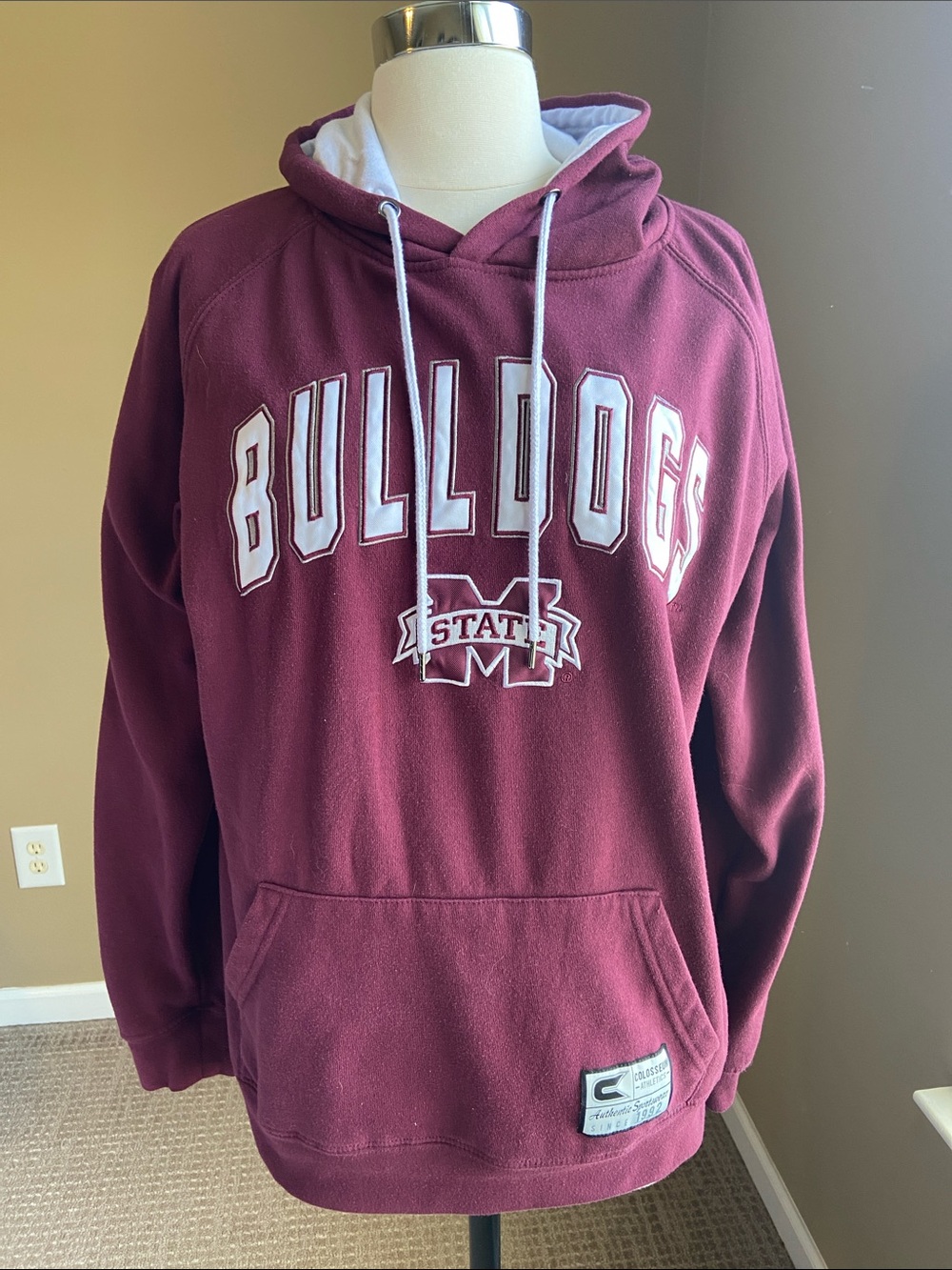 Mississippi State Bulldogs Pullover Hoodie Large Gameday College Football